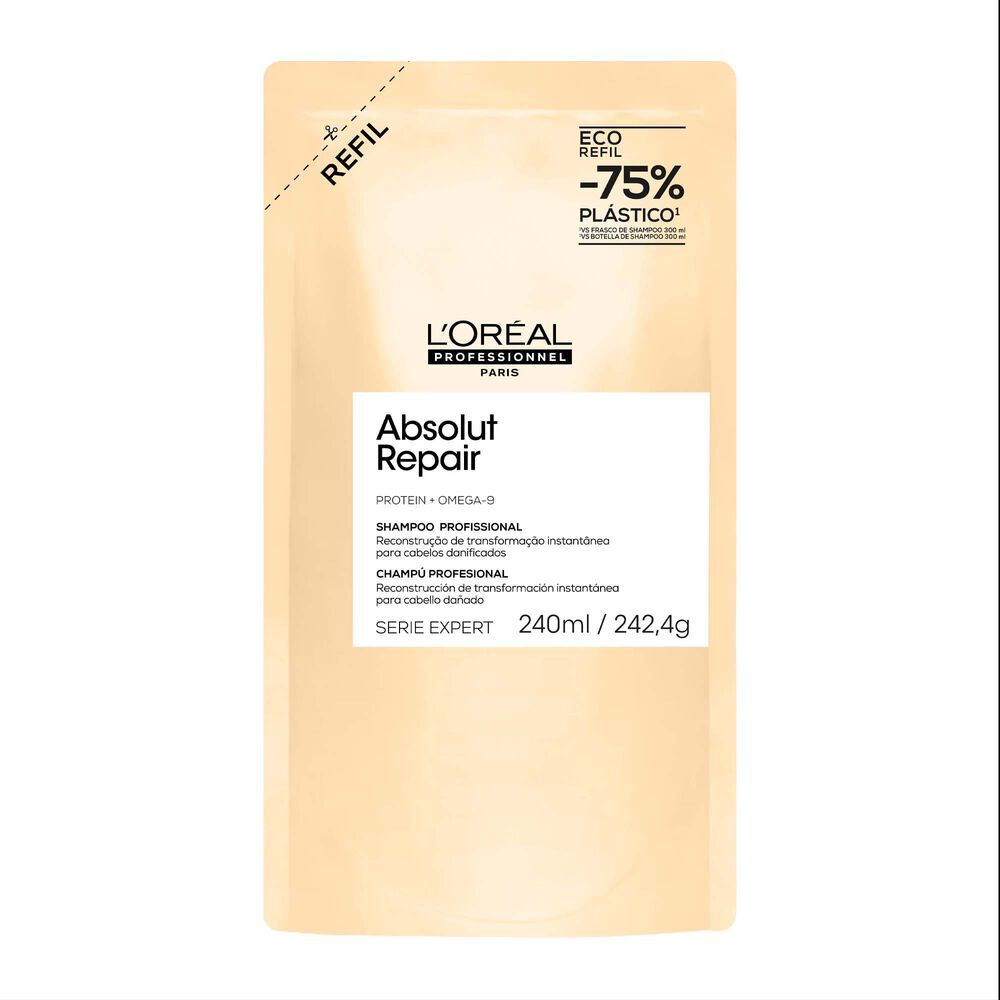 SHAMPOO ABSOLUT REPAIR REFILL 240ML